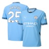 Maillot de Supporter Manchester City Akanji 25 Domicile 2024-25 Pour Homme